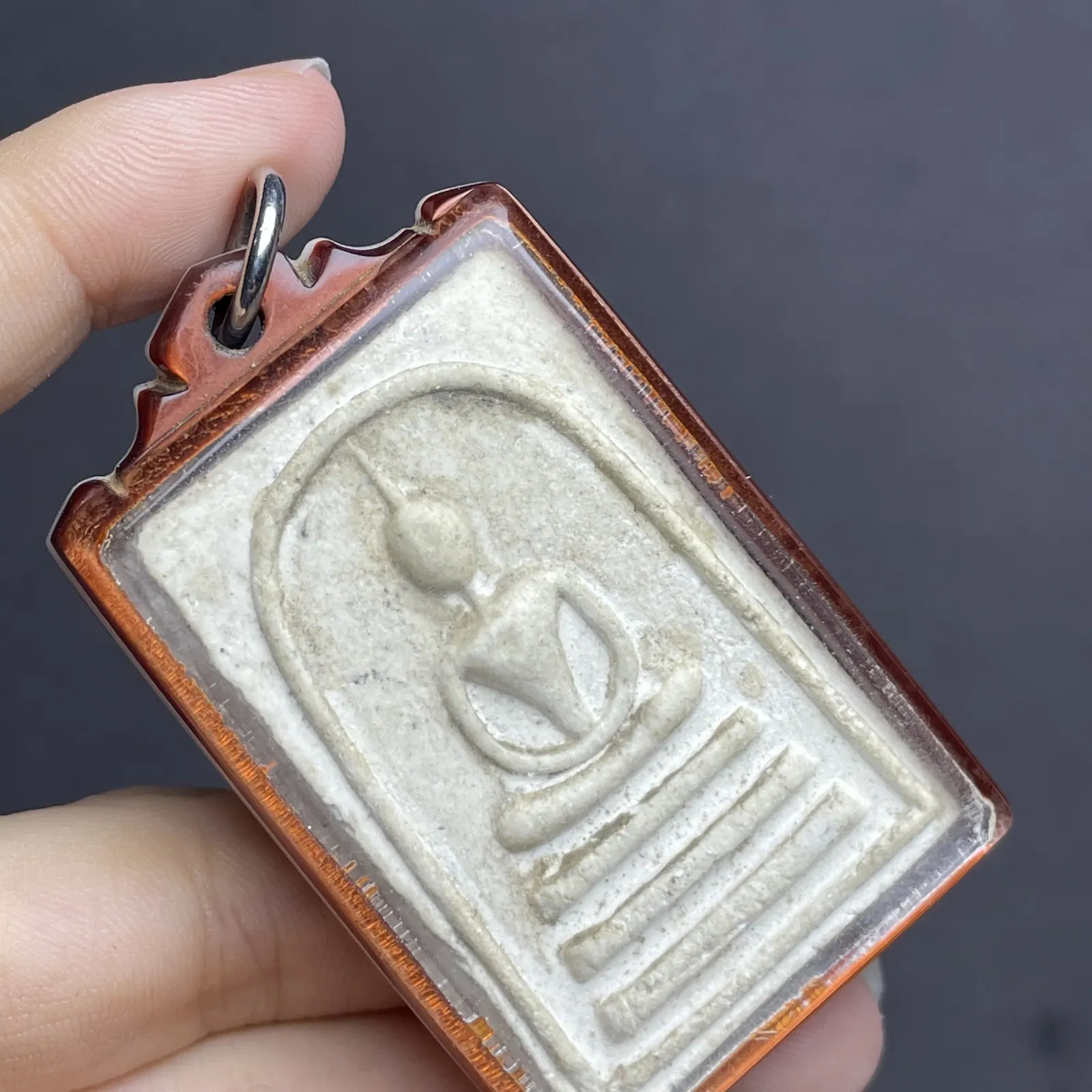 龙婆贵 崇迪背师父法相 第二期 粉质