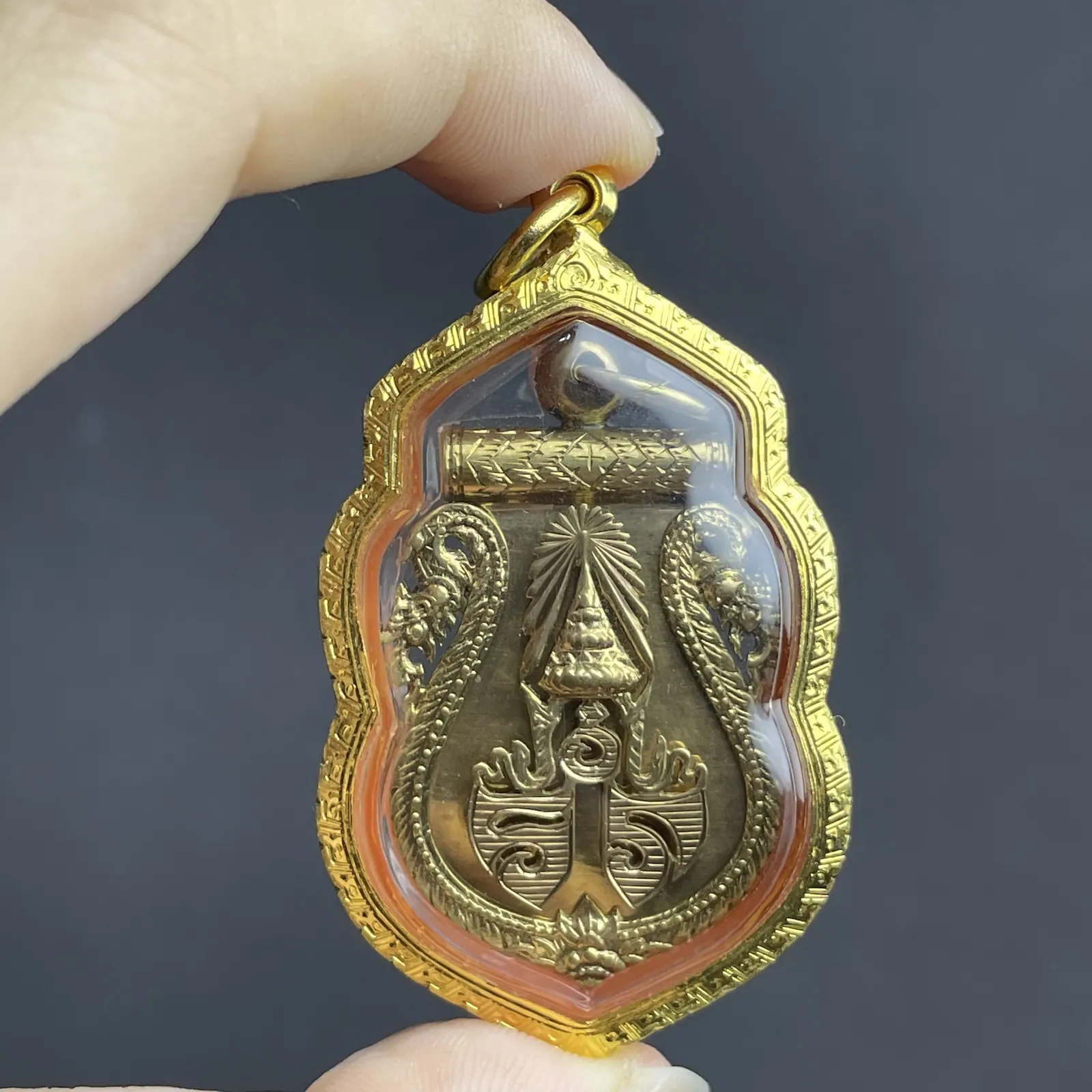 拉玛六世 御赐舍玛章 纯金 2460年