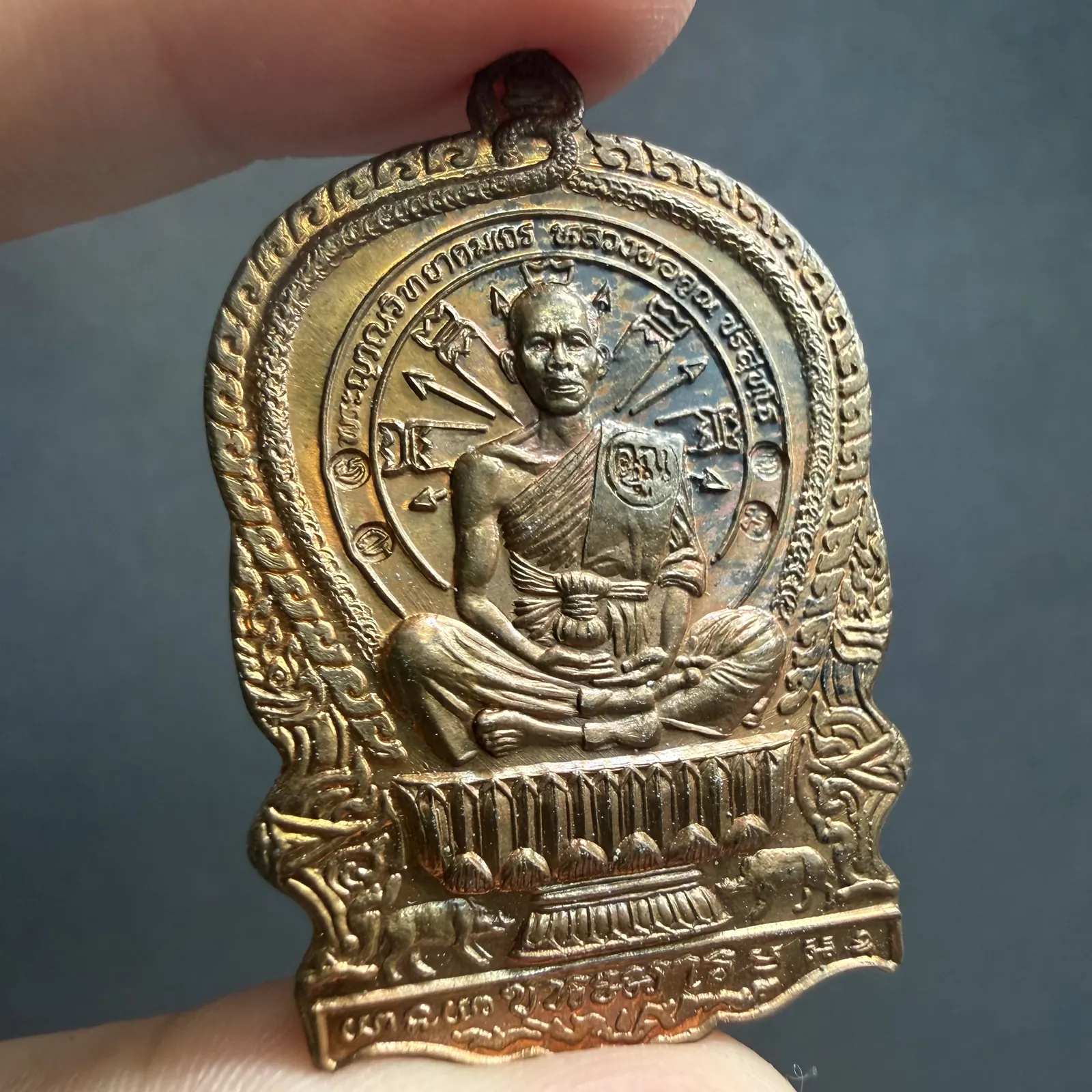 龙婆坤 骑猪自身 伦差纳曼 红铜