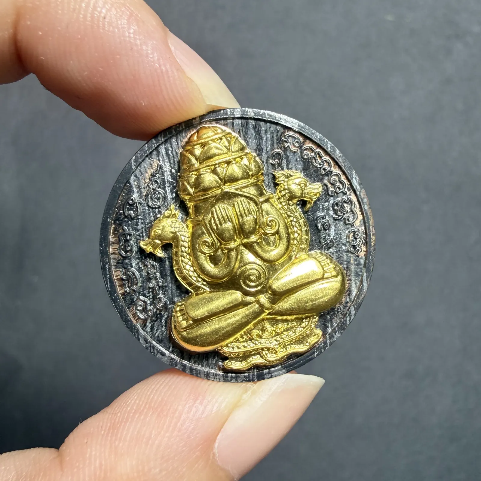 旁巴干必达 卢坡懂瑞版 nawa九宝铜虎纹金面 2566年