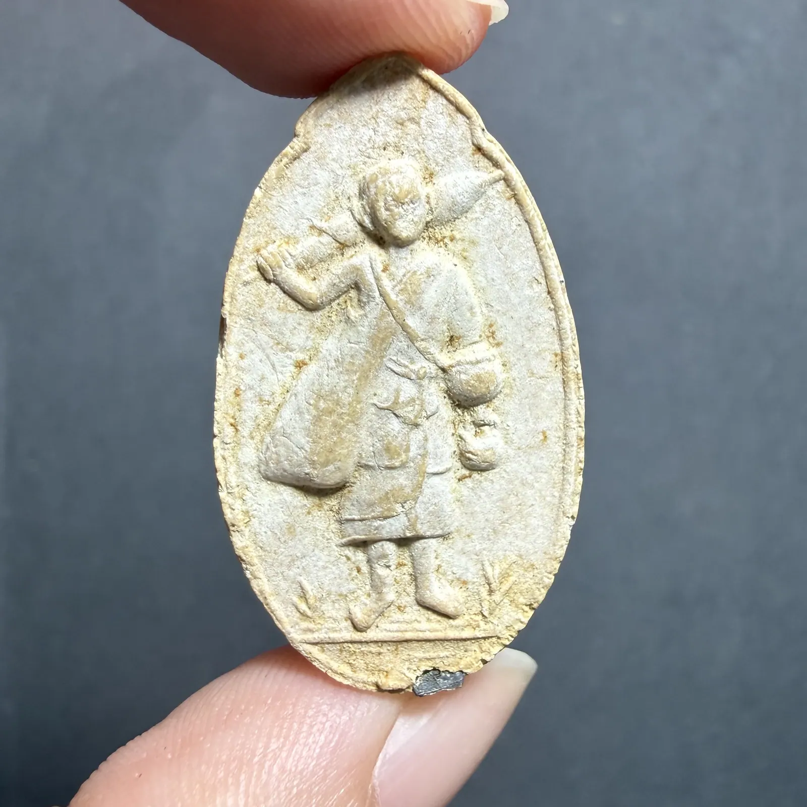 龙婆多 西瓦利 蛋形模 背印纳